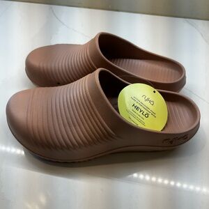 Ryka brown slip-on clogs